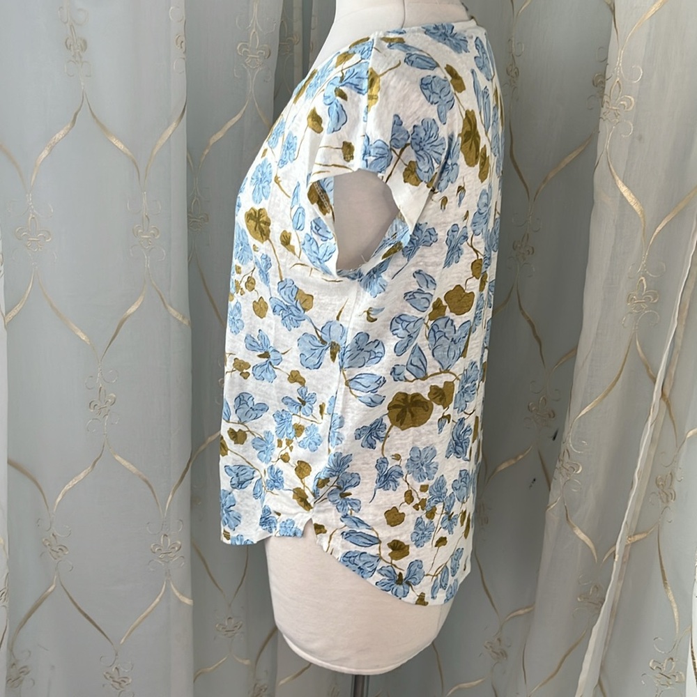 Joie Linen Blouse - Picture 3 of 5